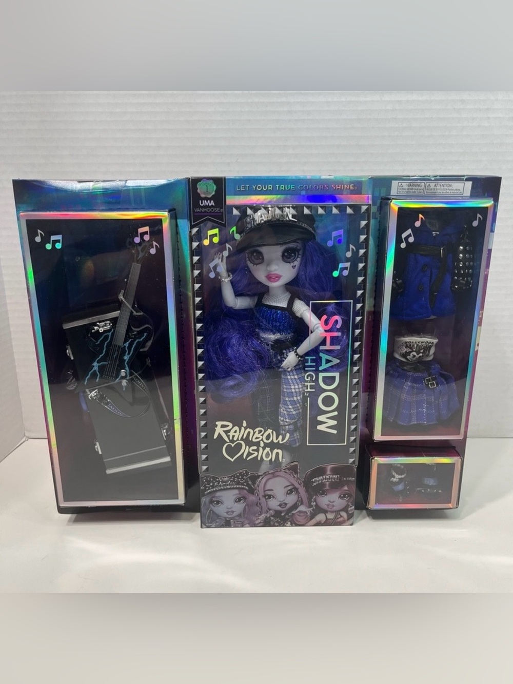 SHADOW HIGH Uma Vanhoose doll rainbow vision NEW Sealed MGA 2022 rainbow high